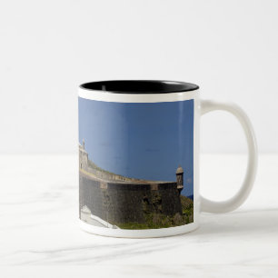 Seaside cemetery of Puerto Rico Two-Tone Coffee Mug