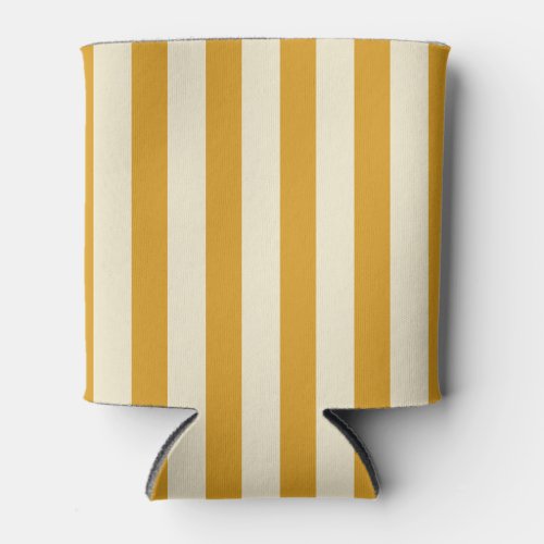 Seaside Clean Burnt Buttercup Striping Can Cooler