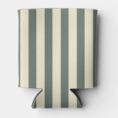 Seaside Clean Warm Gray Striping Can Cooler