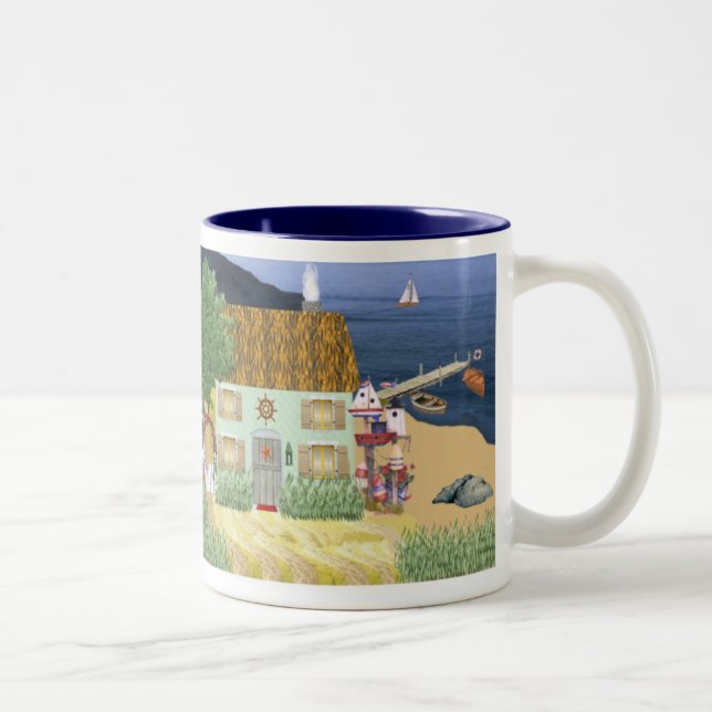 Seaside Cottage Mug (Right)