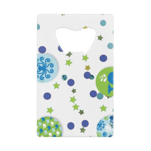 Seaside Critter Design Credit Card Bottle Opener