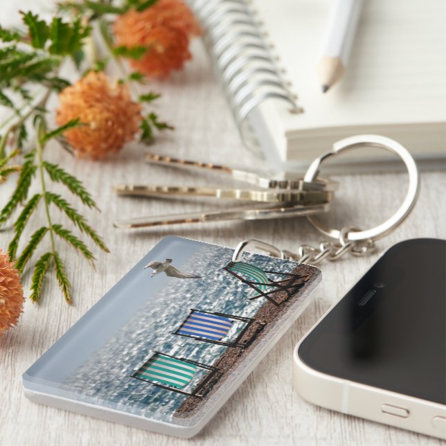 Seaside Deck Chairs and Seagull Keychain (Front Right)