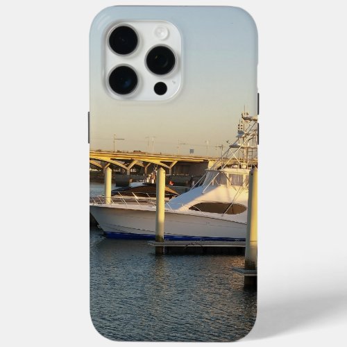 Seaside Elegance Pleasure Boat Phone Case