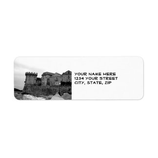 Seaside Fortress in Korcula Label