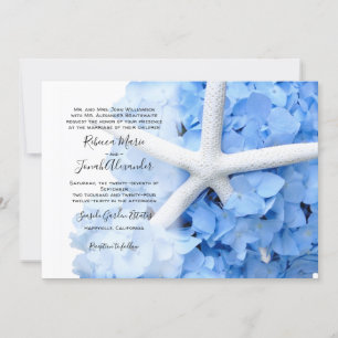 Seaside Garden Parents Names Coastal Wedding Invitation