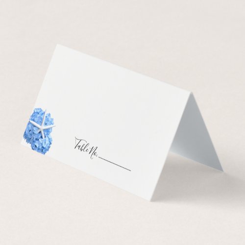 Seaside Garden Standing Escort Place Cards