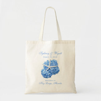 Seaside Garden Wedding Welcome Tote Bag