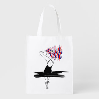"Seaside" Grocery Bag