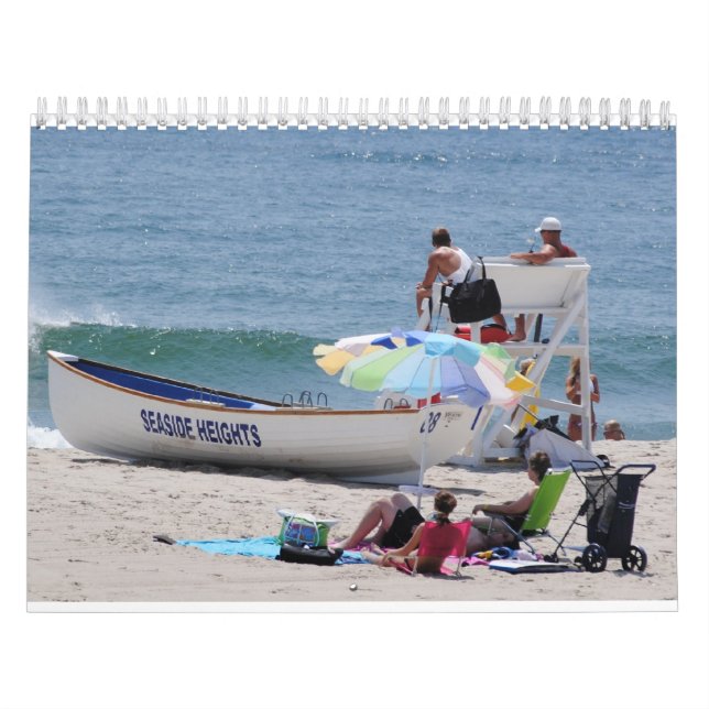 Seaside Heights Beach & Boardwalk Calendar (Cover)