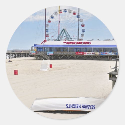 Seaside Heights Jersey Shore Classic Round Sticker