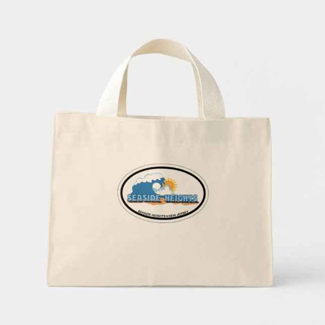 Seaside Heights. Mini Tote Bag (Front)