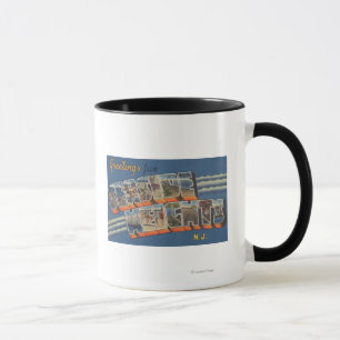 Seaside Heights, New Jersey - Large Letter Scene Mug
