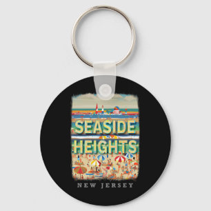 Seaside Heights New Jersey Nj Beachside Bliss Sd26 Keychain