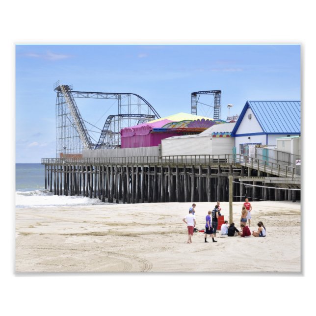Seaside Heights, NJ Photo Print (Front)
