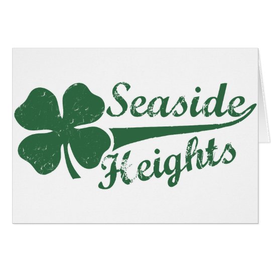 Seaside Heights NJ St. Patty's Day Card