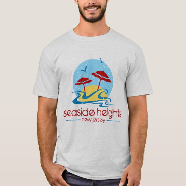 Seaside Heights, NJ T-shirt (Front)