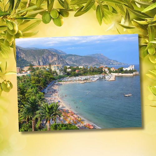 Seaside In Greece Postcard