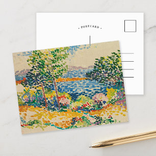 Seaside in the Mediterranean   Henri-Edmond Cross Postcard