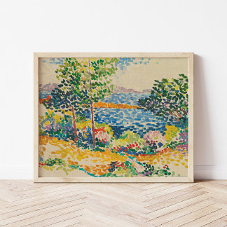 Seaside in the Mediterranean | Henri-Edmond Cross Poster
