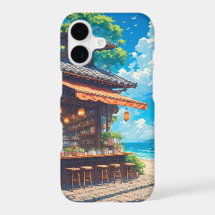Seaside Lantern Tea House iPhone 17 Case
