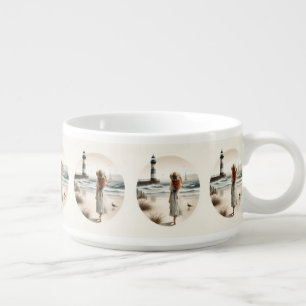 Seaside Lighthouse Stroll Bowl