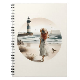 Seaside Lighthouse Stroll Notebook
