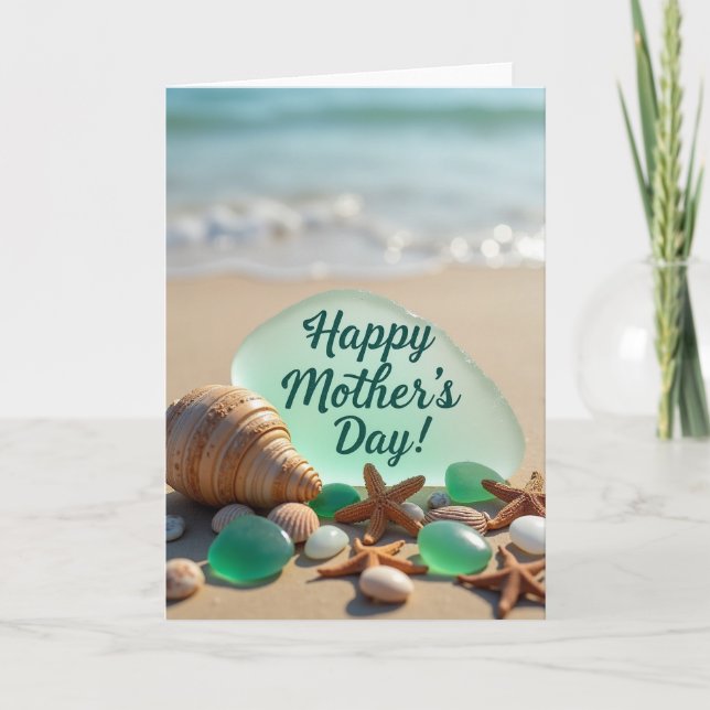 Seaside Mothers Day Wish Card (Front)