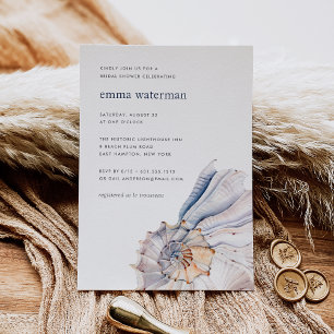 Seaside Nautical Bridal Shower Invitation
