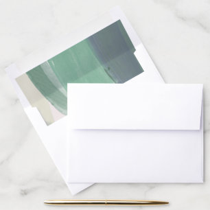 Seaside Ocean Glass Envelope Liner