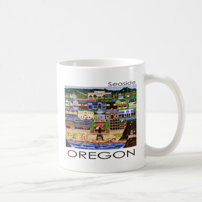 Seaside Oregon Coffee Mug (Right)