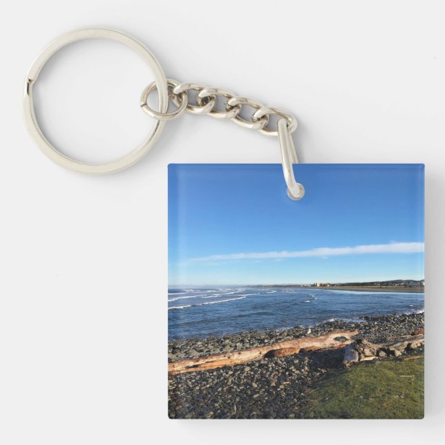 Seaside, Oregon Keychain (Front)