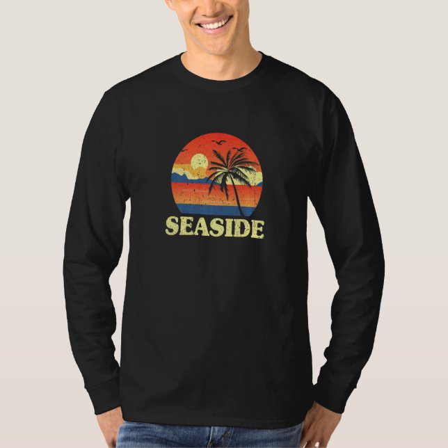 Seaside Oregon Or Summer Terrible Tilly Tropical B T-Shirt (Front)