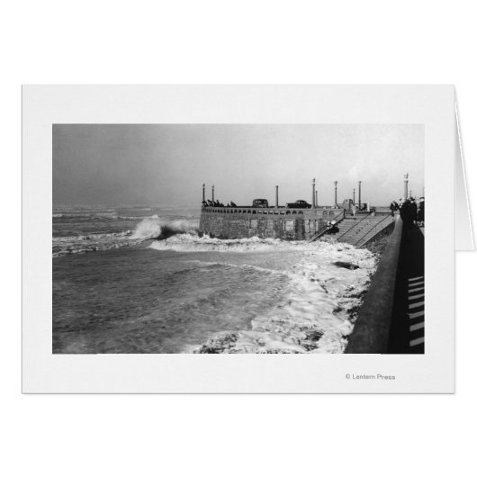 Seaside, Oregon Sou Wester Wave and Turnaround Cards (Front Horizontal)
