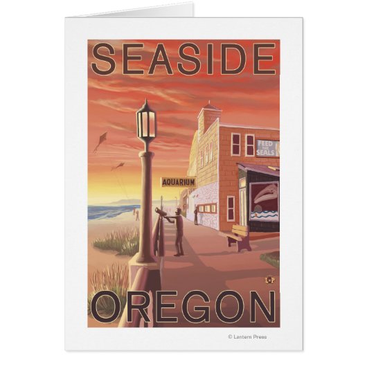 Seaside, OregonAquarium View Cards (Front)