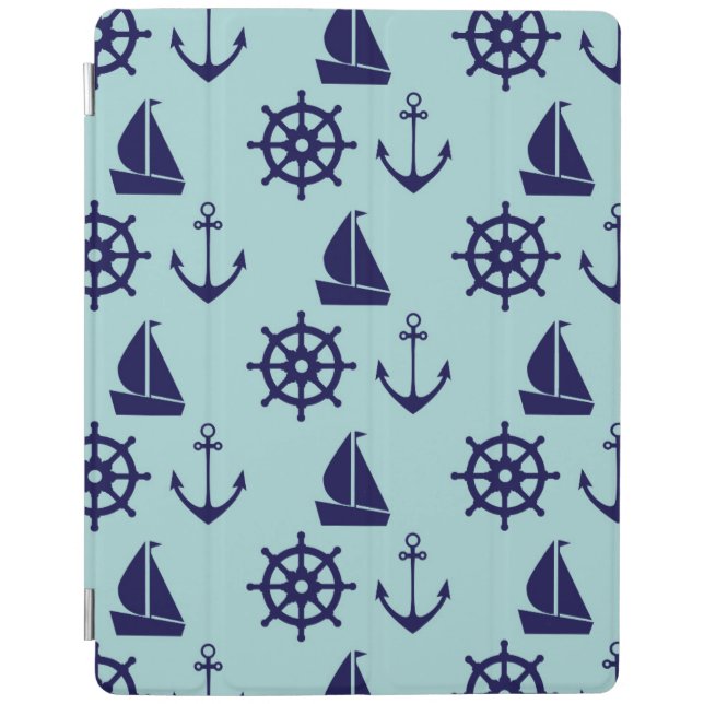 Seaside Pattern iPad Smart Cover (Front)