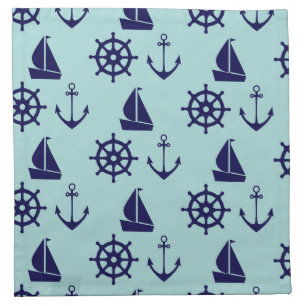 Seaside Pattern Napkin