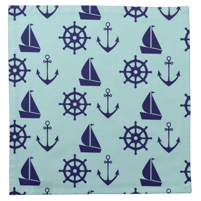 Seaside Pattern Napkin (Front)