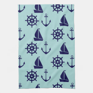 Seaside Pattern Towel