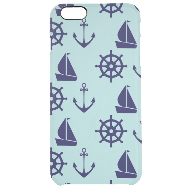 Seaside Pattern Uncommon iPhone Case (Back)
