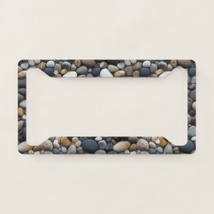 Seaside Pebbles License Plate Frame