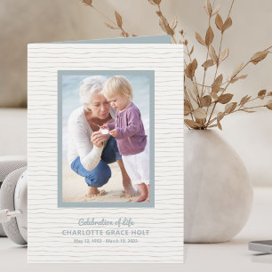 Seaside Photo Memorial Program