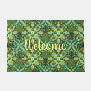 Seaside Pineapple Welcome Mat