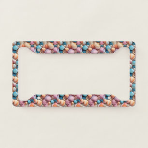 Seaside Seashells License Plate Frame