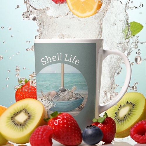Seaside Serenity Shell Life Collection Coffee Mug
