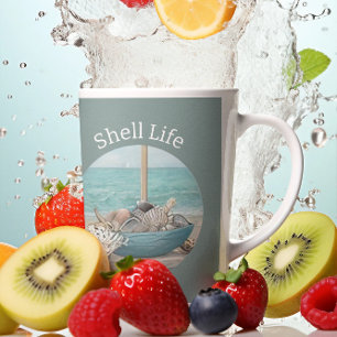Seaside Serenity Shell Life Collection Coffee Mug