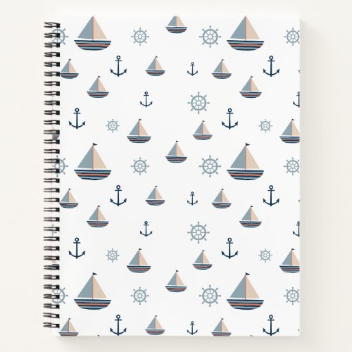 Seaside Serenity Spiral Notebook