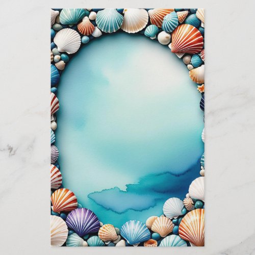 Seaside Serenity Stationery