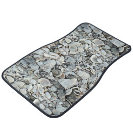 Seaside Shells Roadway Pattern Car Floor Mat