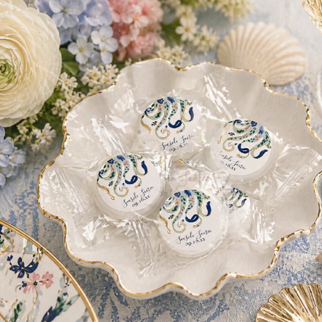 Seaside Soirée Coastal Bridal Shower Life Saver® Mints (Creator Uploaded)