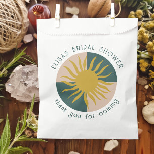 Seaside Soiree SUN Bridal Shower Modern CUSTOM Favor Bag